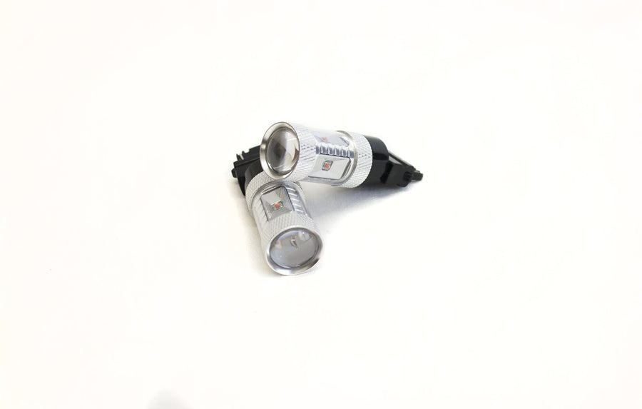 RS3156HPA Race Sport Lighting 3156 BLAST Series Hi Power 30W CREE LED Replacement Bulbs - PAIR (Amber Color)