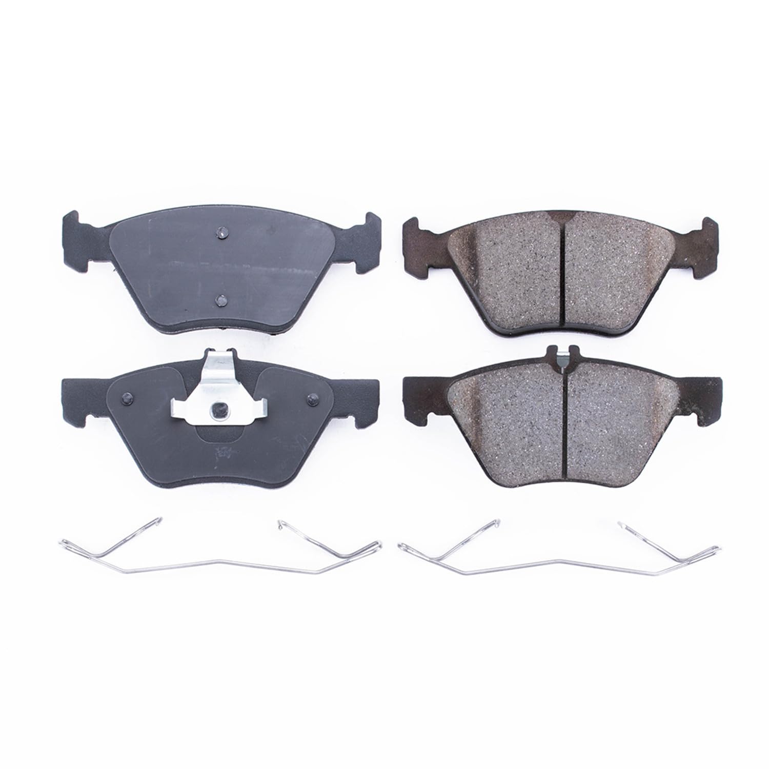 Power Stop Front Brake Kit For Chrysler Crossfire 2004-08 |CLK320 1998-03 |CLK430 1999-03 |Mercedes-Benz E300 2008-09 |E320 1996-05 - Ceramic Brake Pads With Installation Hardware, 17-740