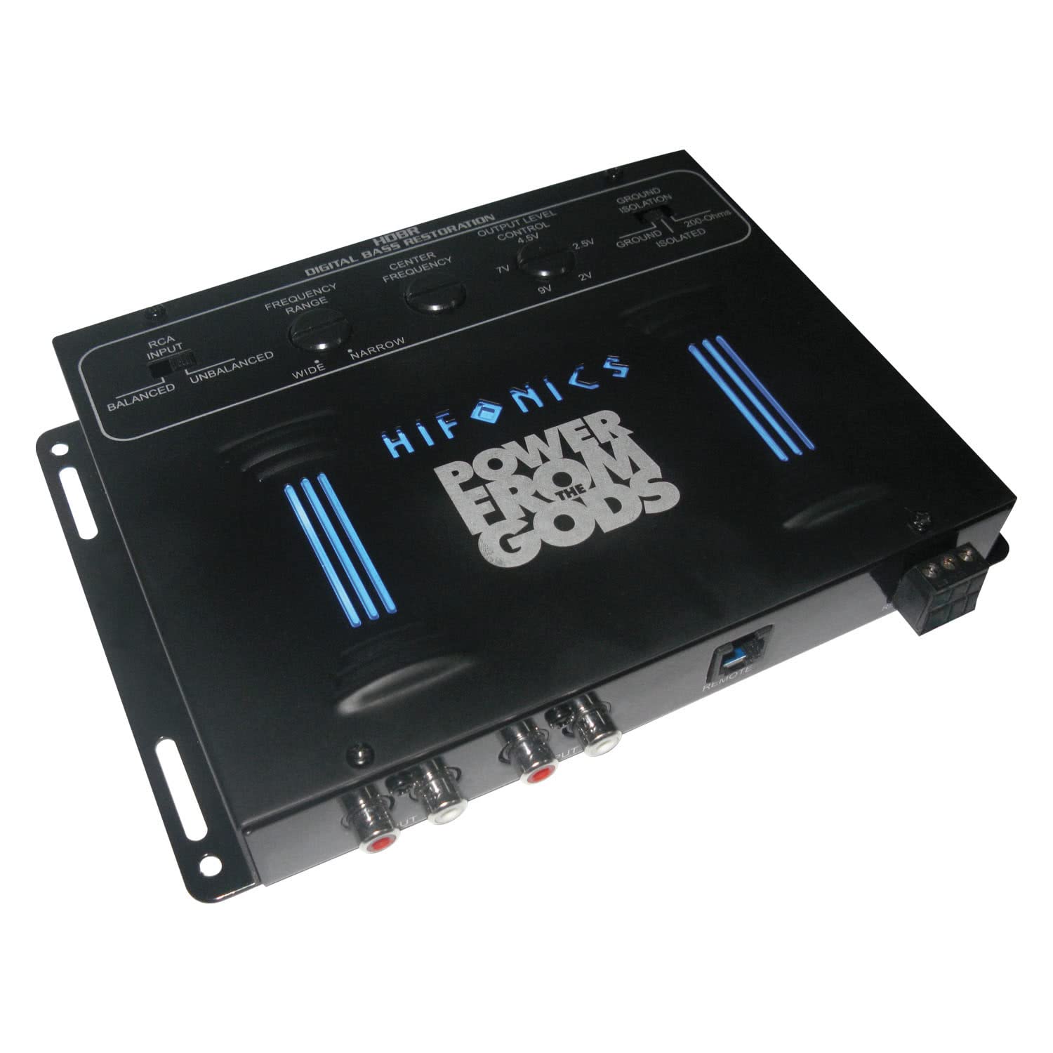 Hifonics Bass Restoration Module HDBR for Car/Automotive, Remote Control Included, Car Audio, RCA outputs to Amplifier