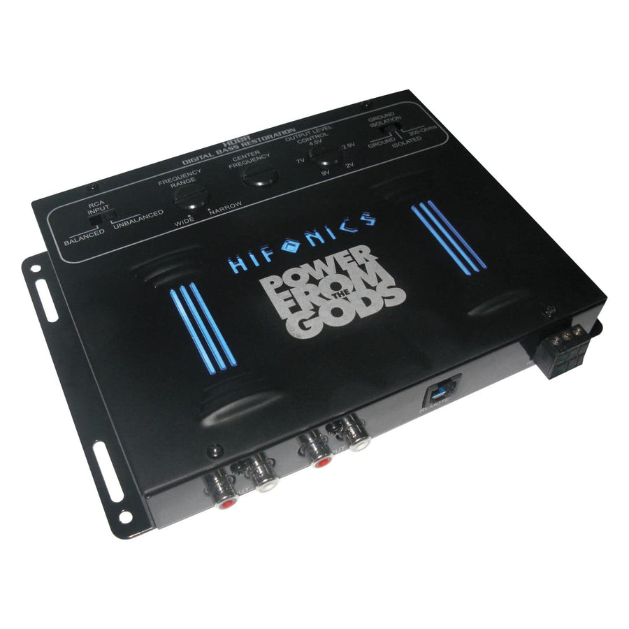 Hifonics Bass Restoration Module HDBR for Car/Automotive, Remote Control Included, Car Audio, RCA outputs to Amplifier