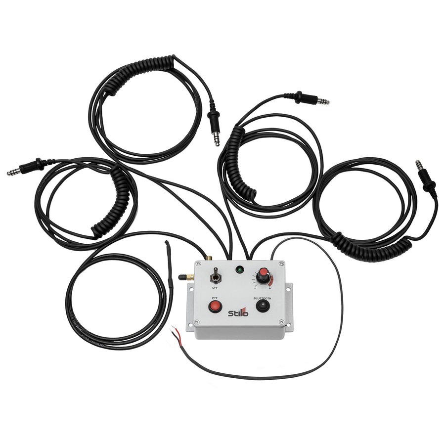Stilo Waterproof Offshore Intercom Unit DB0203 - 4 Helmet with Bluetooth