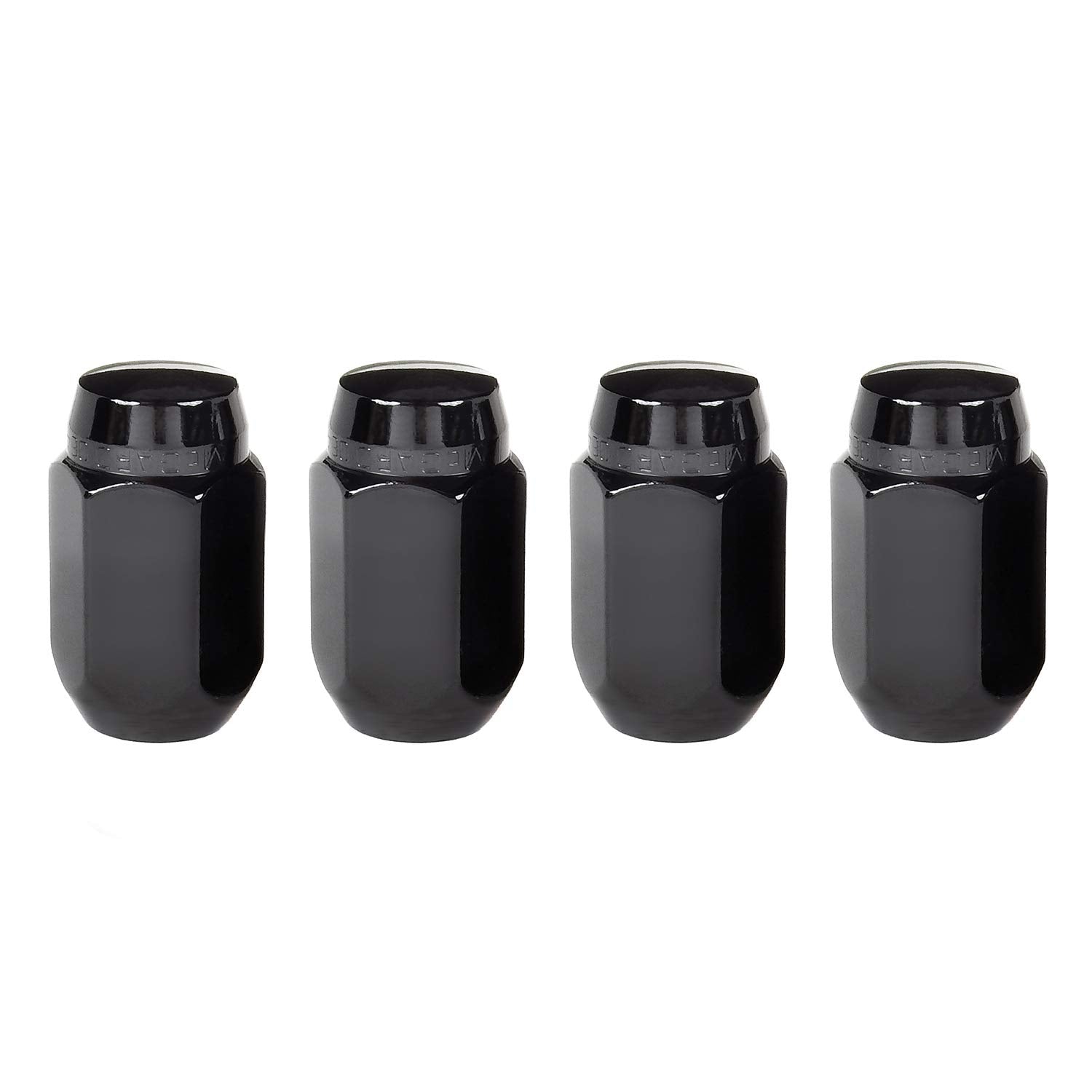 Cone Seat McGard 64072 Chrome/Black Lug Nut Set, (Set of 4)