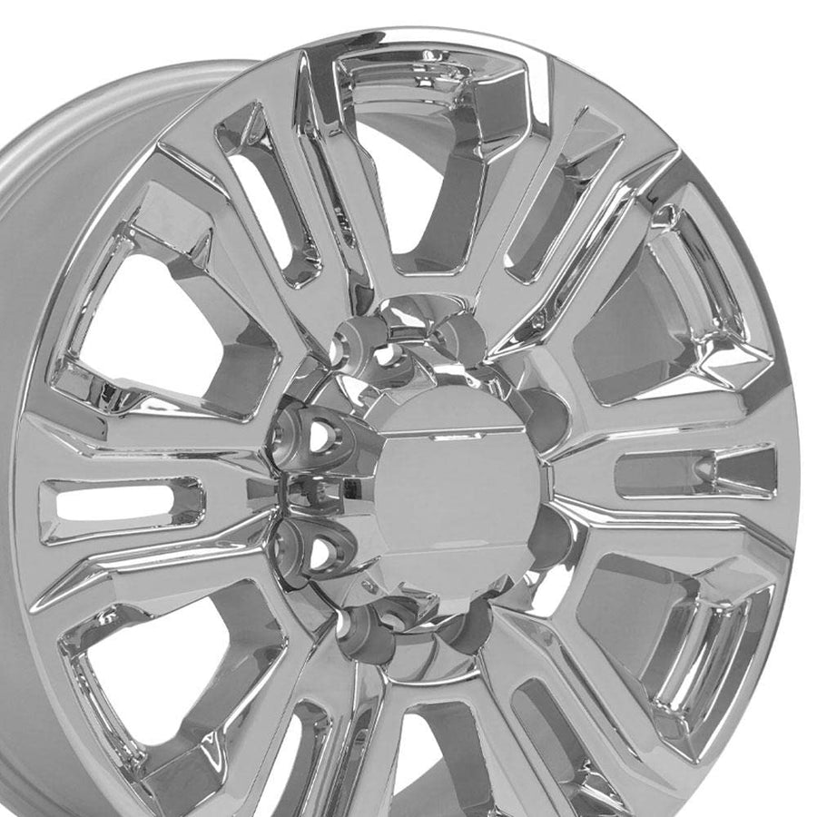 20 Inch OE Wheels CV70A Rim Fits Sierra 2500/3500 Denali Style 8x165.1 20x8.5 Chrome - Hollander 5957 (1)