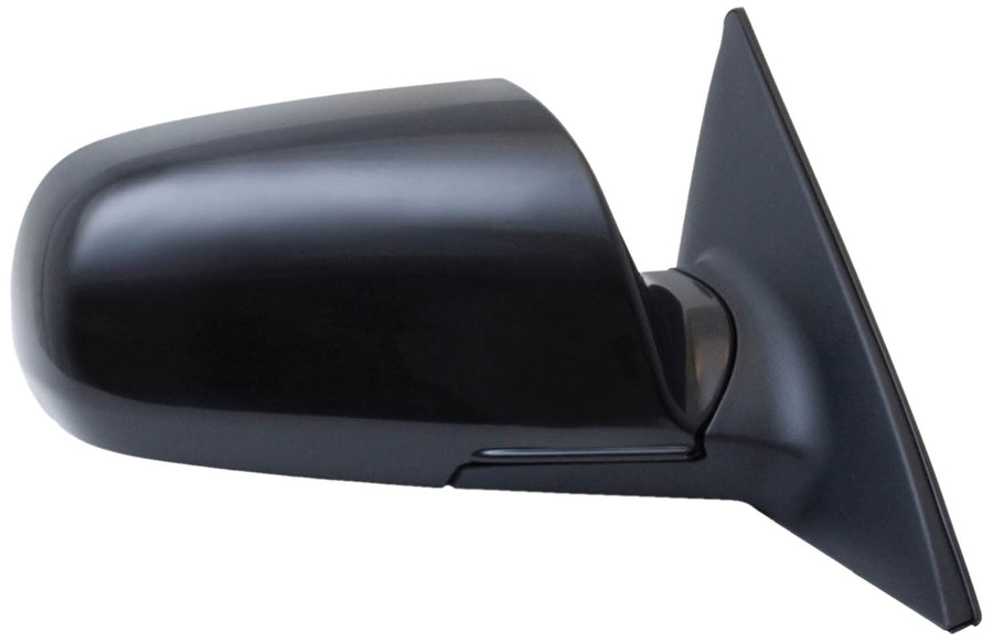 Fit System Mirror Passenger Side for Kia Optima/Magentis, Black, PTM Cover, Foldaway, Heated Power