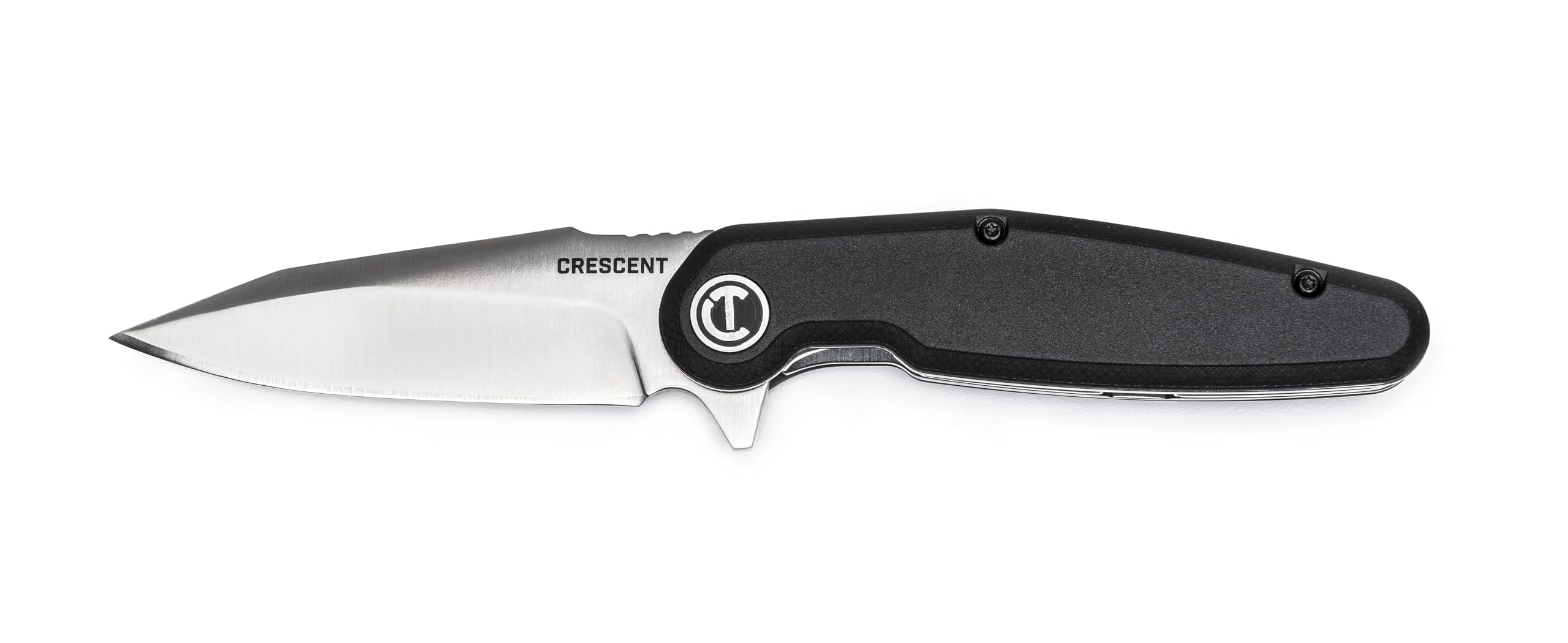 Crescent Harpoon Blade 3-1/2 Inch Composite Handle Pocket Knife - CPK350C