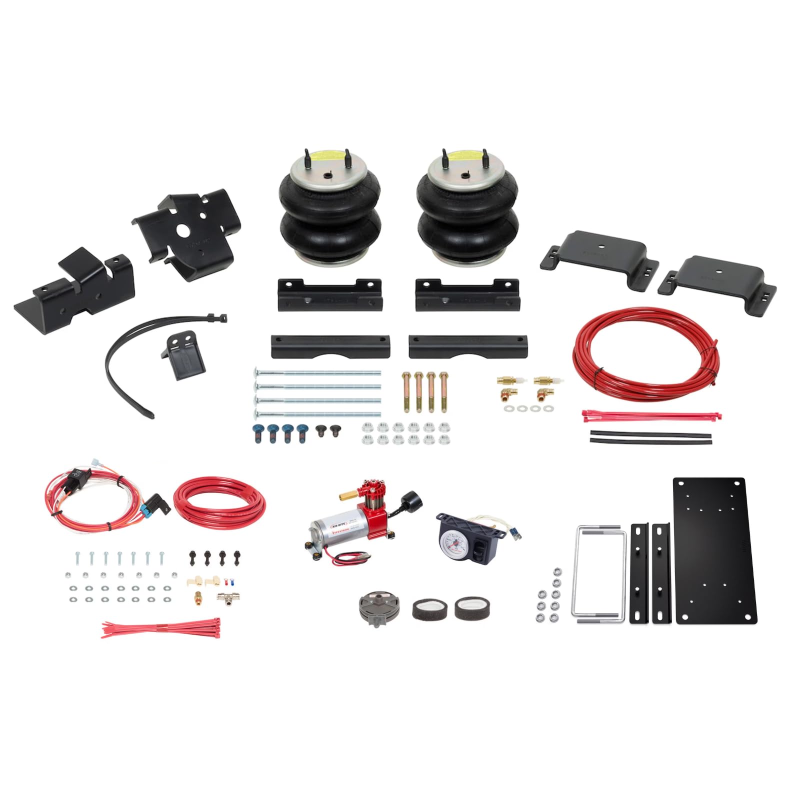 Airide Firestone 2883 All-In-One Analog Rear Air Spring Kit fits 2014-2026 Ram 2500 without Factory Air Assist | Up to 5,000 lbs Load Capacity | 5-100 PSI | Easy Installation