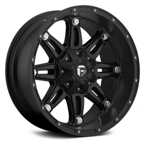 HOSTAGE D531 17x9, Bolt Pattern: 5x5/5.5, Offset: 1, MATTE BLACK, set of 1