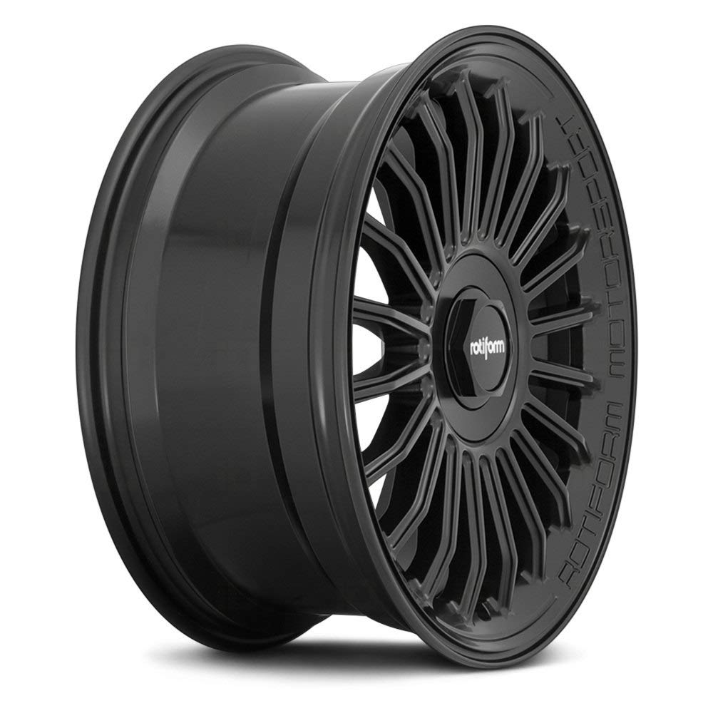 19x8.5 Rotiform R161 BUC-M Matte Black Wheel Rim 5x112 +45mm Inch