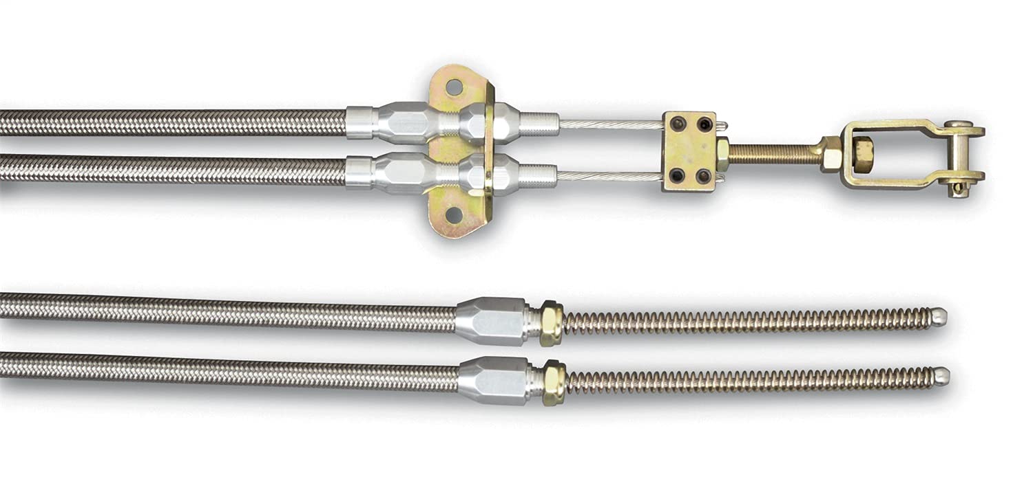 96" Hi-Tech Lokar Stainless Emergency Brake Cables