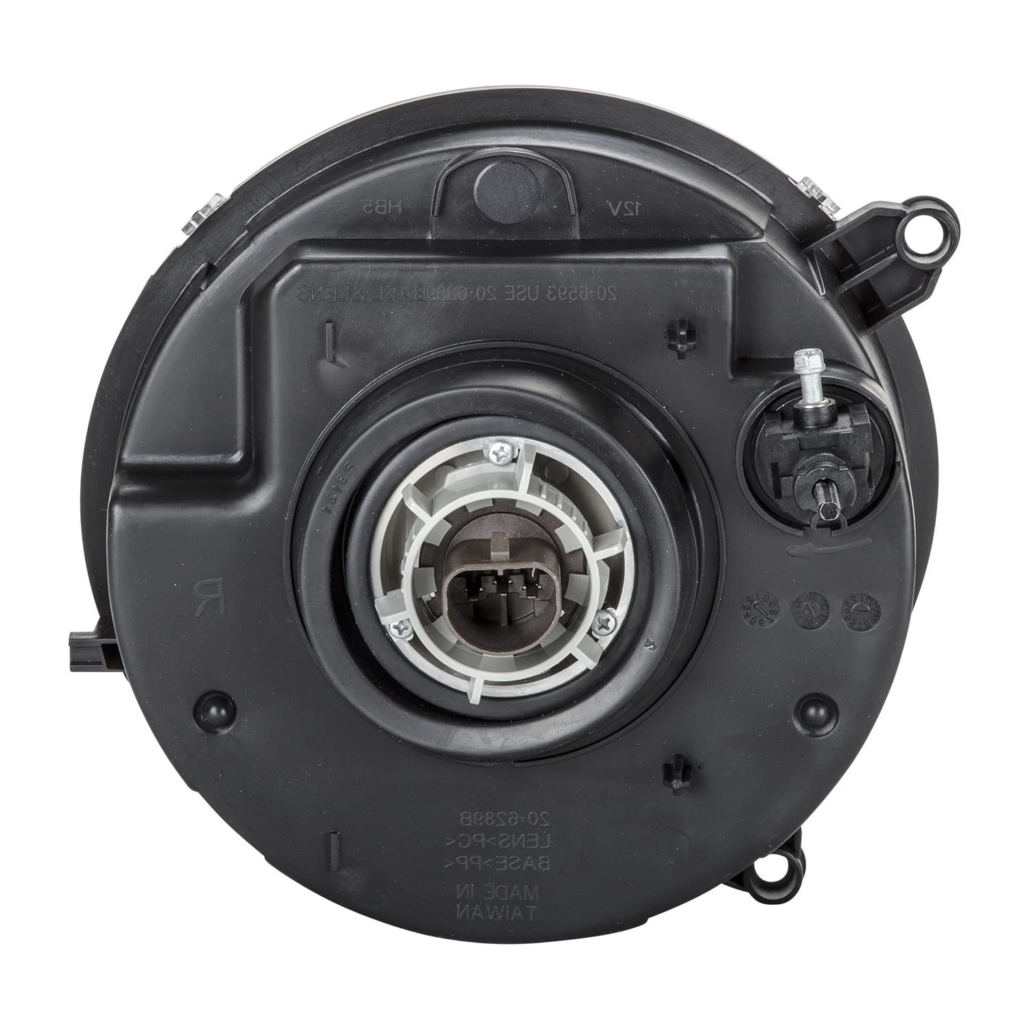 Left TYC Headlight Assembly Compatible with 2005-2007 Jeep Liberty