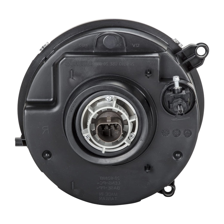Left TYC Headlight Assembly Compatible with 2005-2007 Jeep Liberty
