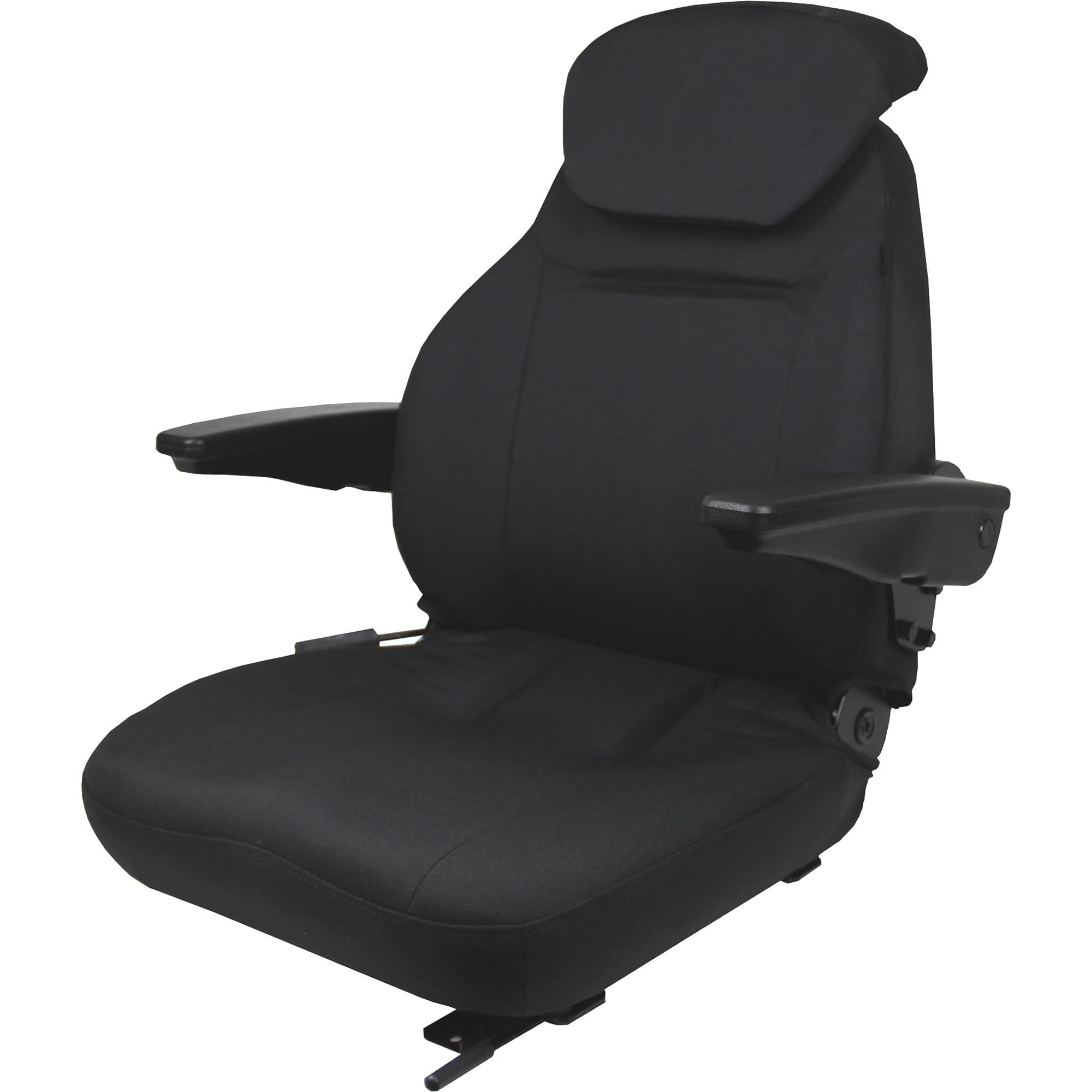 Black Talon Northern Tool+Equipment Cordura Tractor Seat with Adjustable Lumbar Support - Black, Model 440