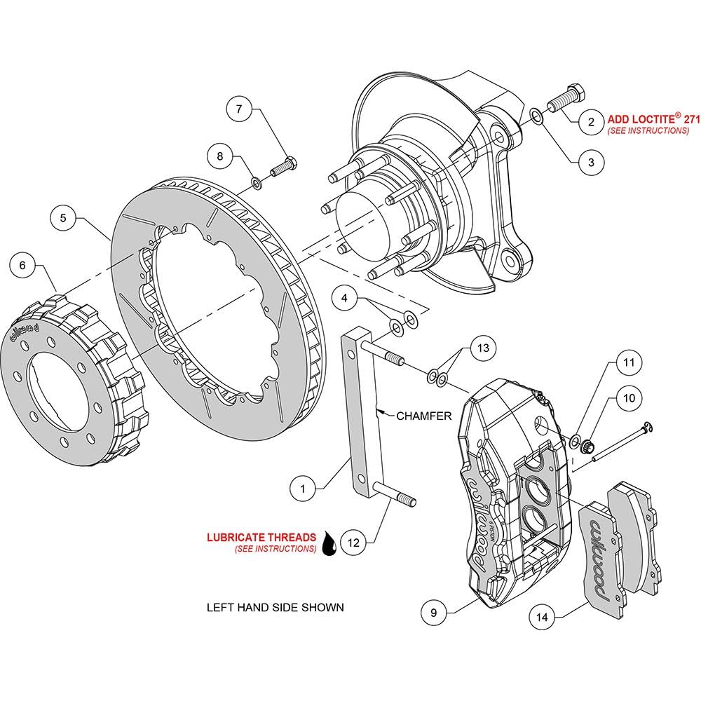Drilled Wilwood Rotor 14013867