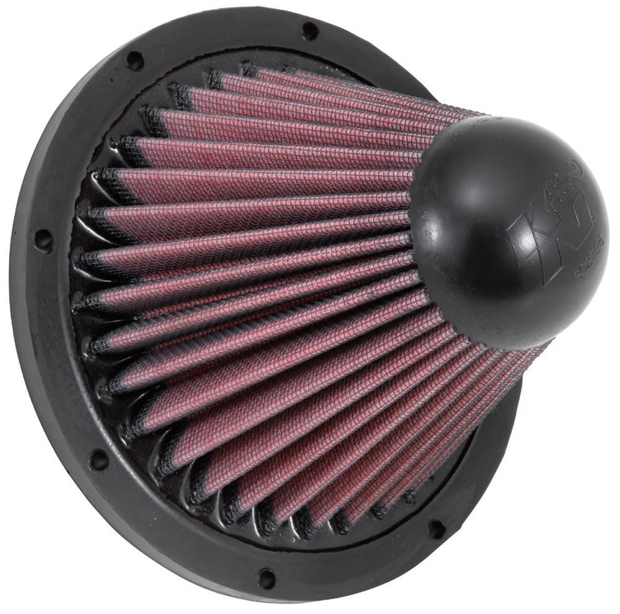 K&N Air Filter: Round High Performance, Premium, Washable, Replacement Engine Filter: Filter Height: 5.25 In, Shape: Tapered Conical, RC-5052