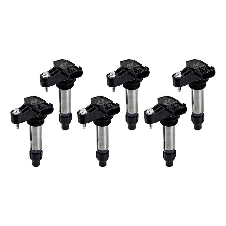 Mishimoto Coil Pack Ignition, Compatible with Chevrolet Camaro 3.6L, 2010-2016, Set of 6