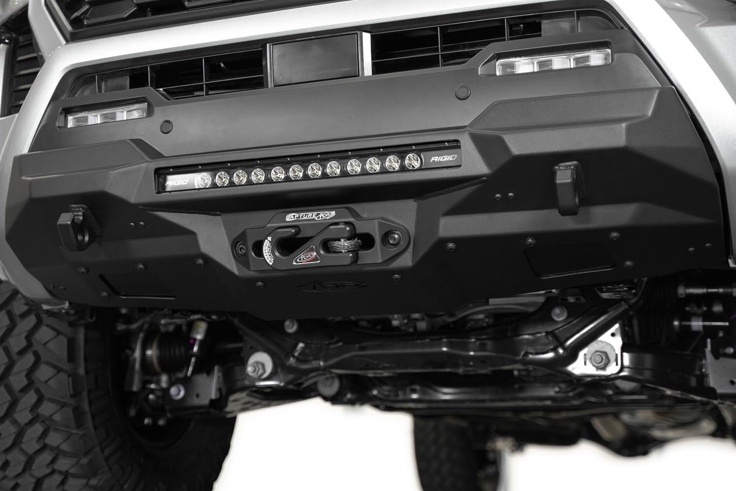 Toyota Tacoma 2024+ Addictive Desert Designs Stealth Center Mount Winch Front Bumper
