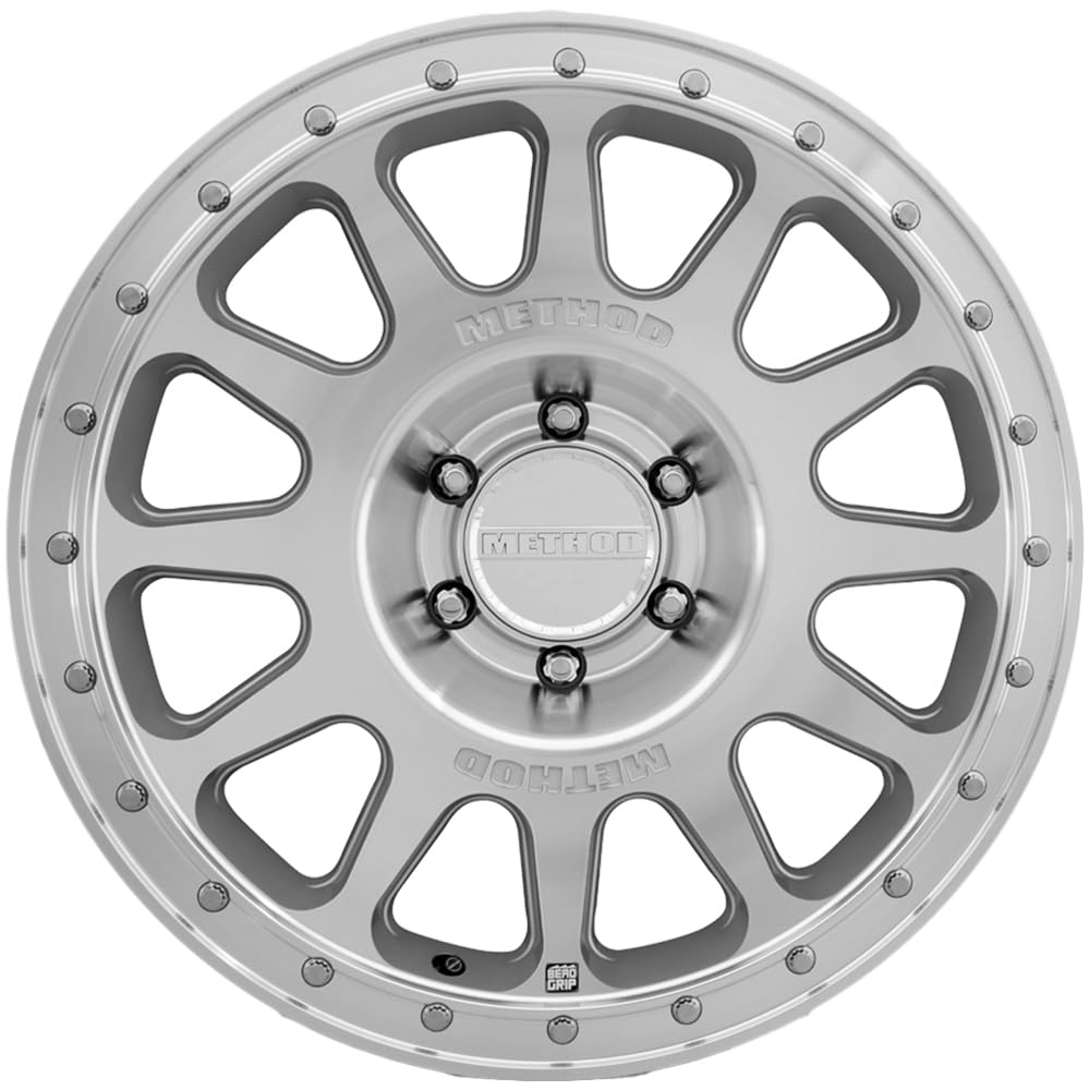 Method MR709 20x9 HD Bead Grip +12mm 6x5.5" Machined Wheel Rim 20" Inch MR70929060312H
