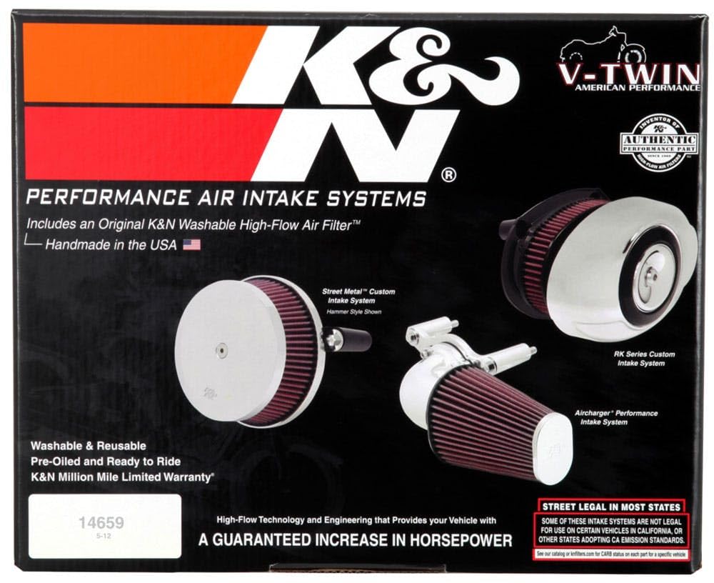 Air Intake System K&N RK-3932B (Harley Davidson)