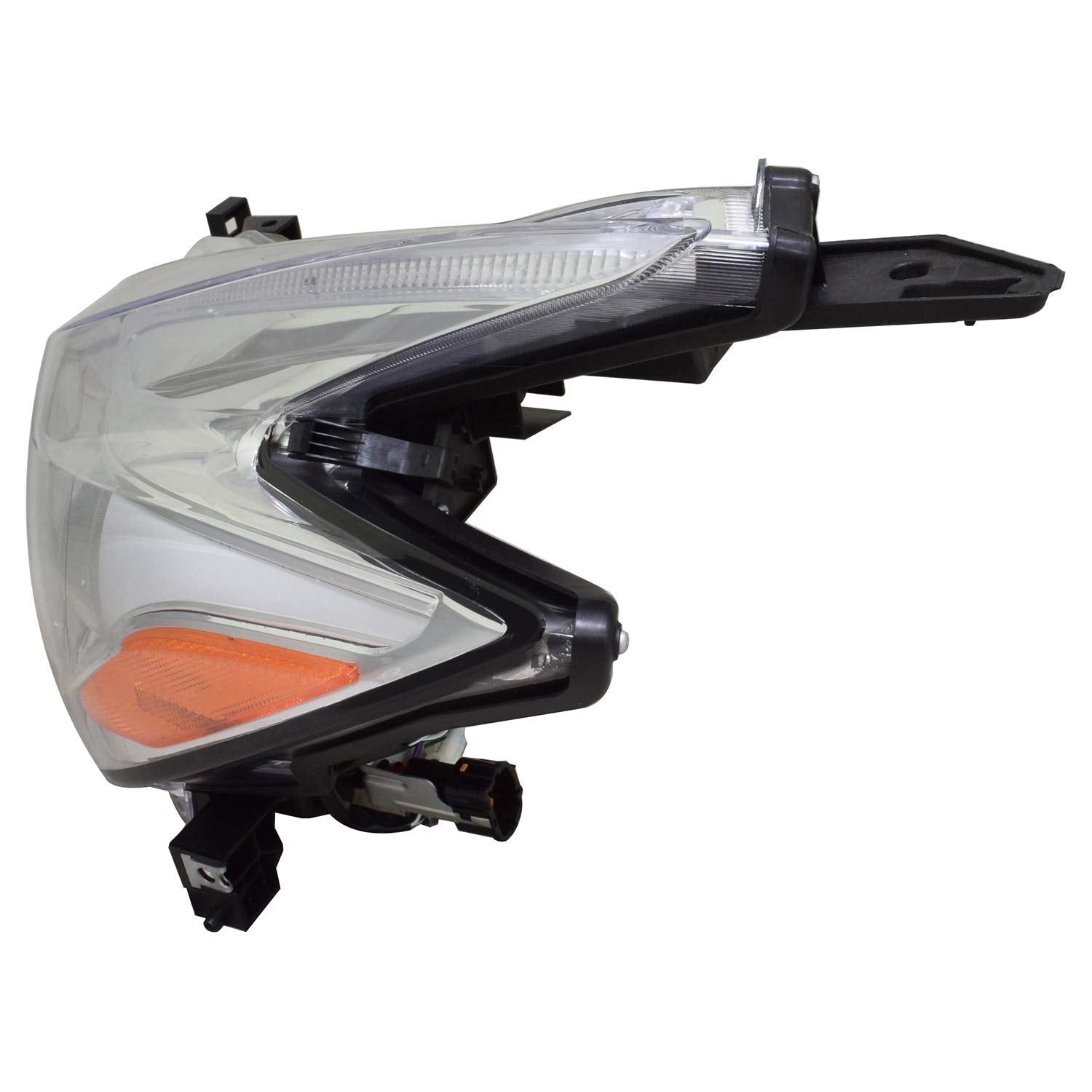 Left TYC Headlight Assembly Compatible with 2017-2017 Nissan Murano