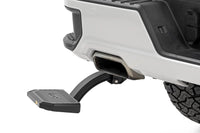 Rough Country Bed Step Retractable for Chevy Silverado & GMC Sierra 1500 (2019-2026) - Manual Pull Tailgate Step, Non-Slip Truck Step