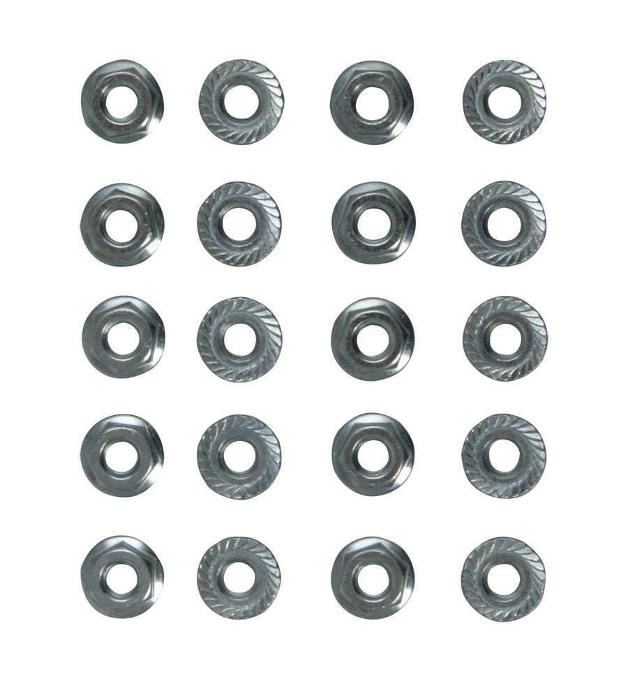 Oil Pan Moroso Nuts, 1/4-28, Pack of 20