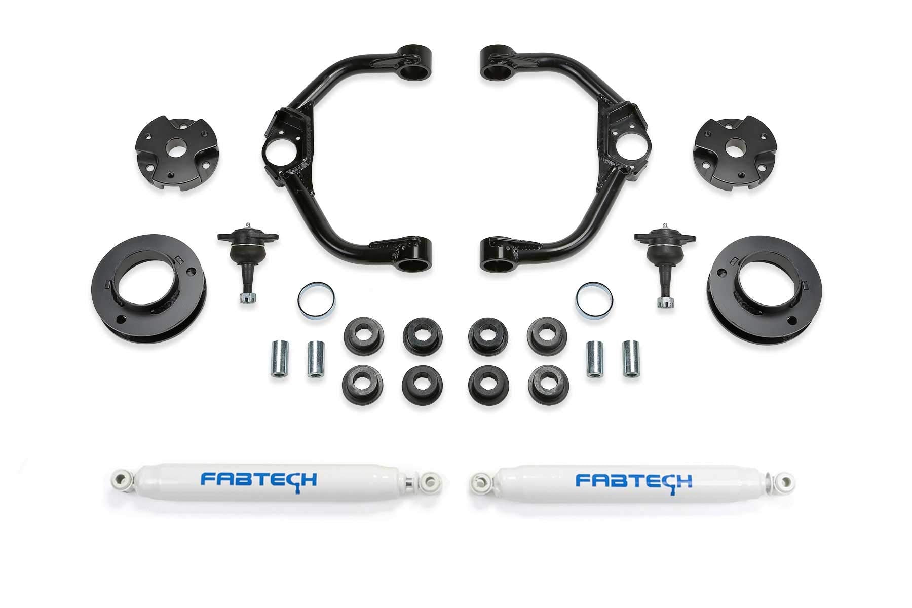 Fabtech Performance K3167 Lift System w/Shocks 3 in. Lift For PN[FTS23202/FTS23204/FTS7188] Lift System w/Shocks