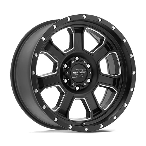 Pro Comp PXA43 Alloys 20X9 5X150 S-BLK MILL 0MM - PXA5143-2955