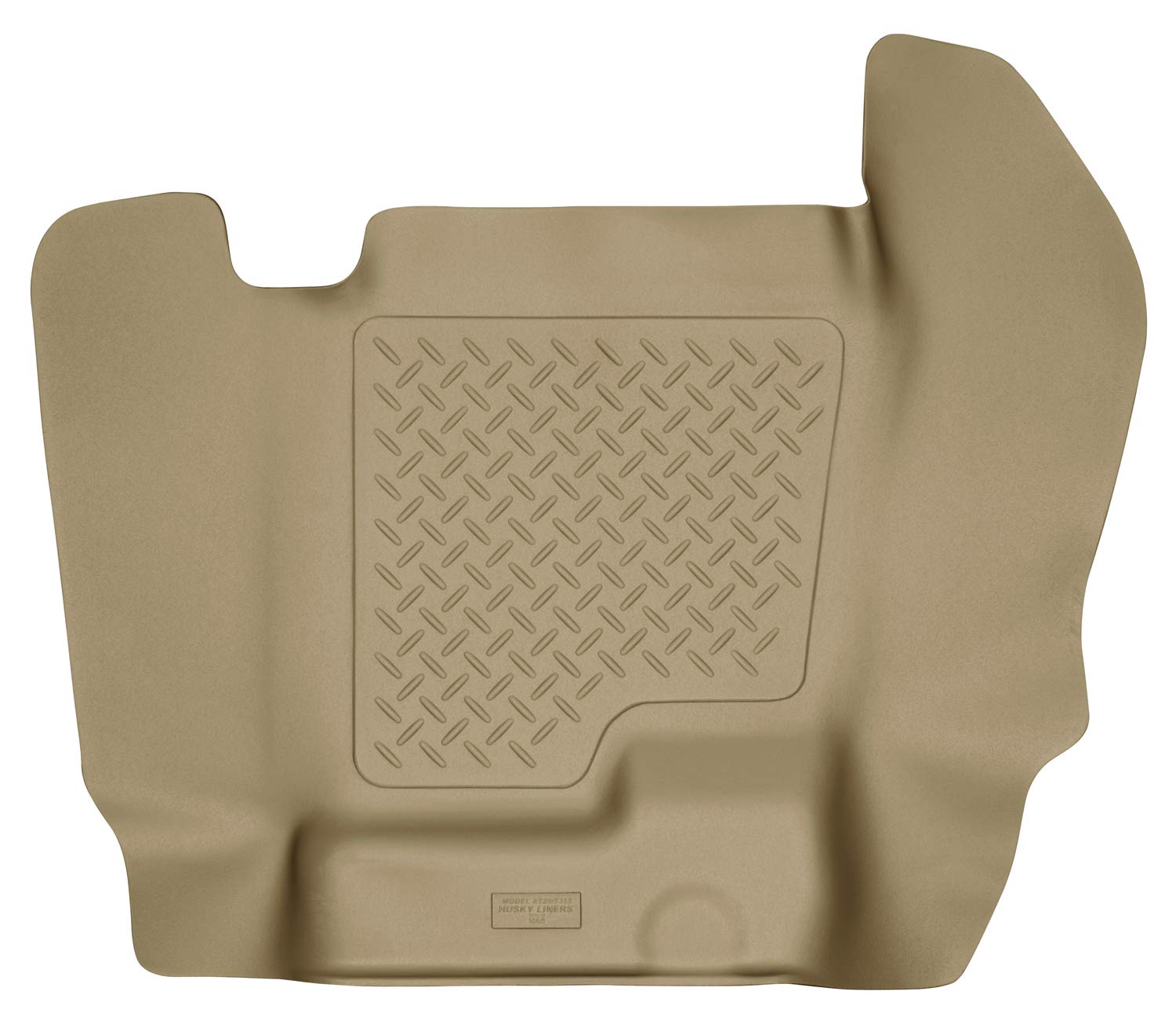 Husky Liners - 82283 Weatherbeater Center Hump Floor Mat Fits 2007-13 Chevrolet Silverado/GMC Sierra 1500, 2007-14 Chevrolet Silverado/GMC Sierra 2500/3500 Tan