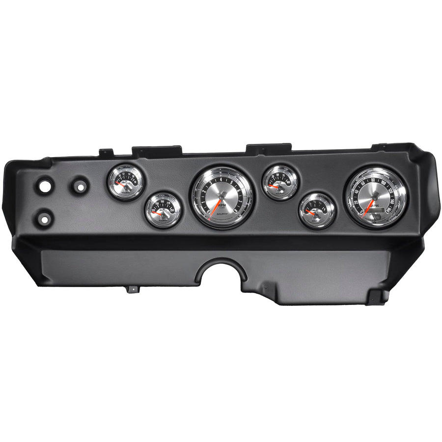 Auto Meter Gauge Kit 7029 (6 Pc, Ebody/Cuda/Challenger 70-74, Tach/Mph/Fuel/Oilp/Wtmp/Volt, American Muscle)