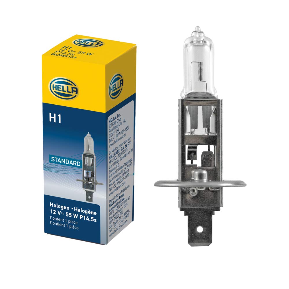 Hella Standard H1 Halogen Bulb, 12 V, 55W
