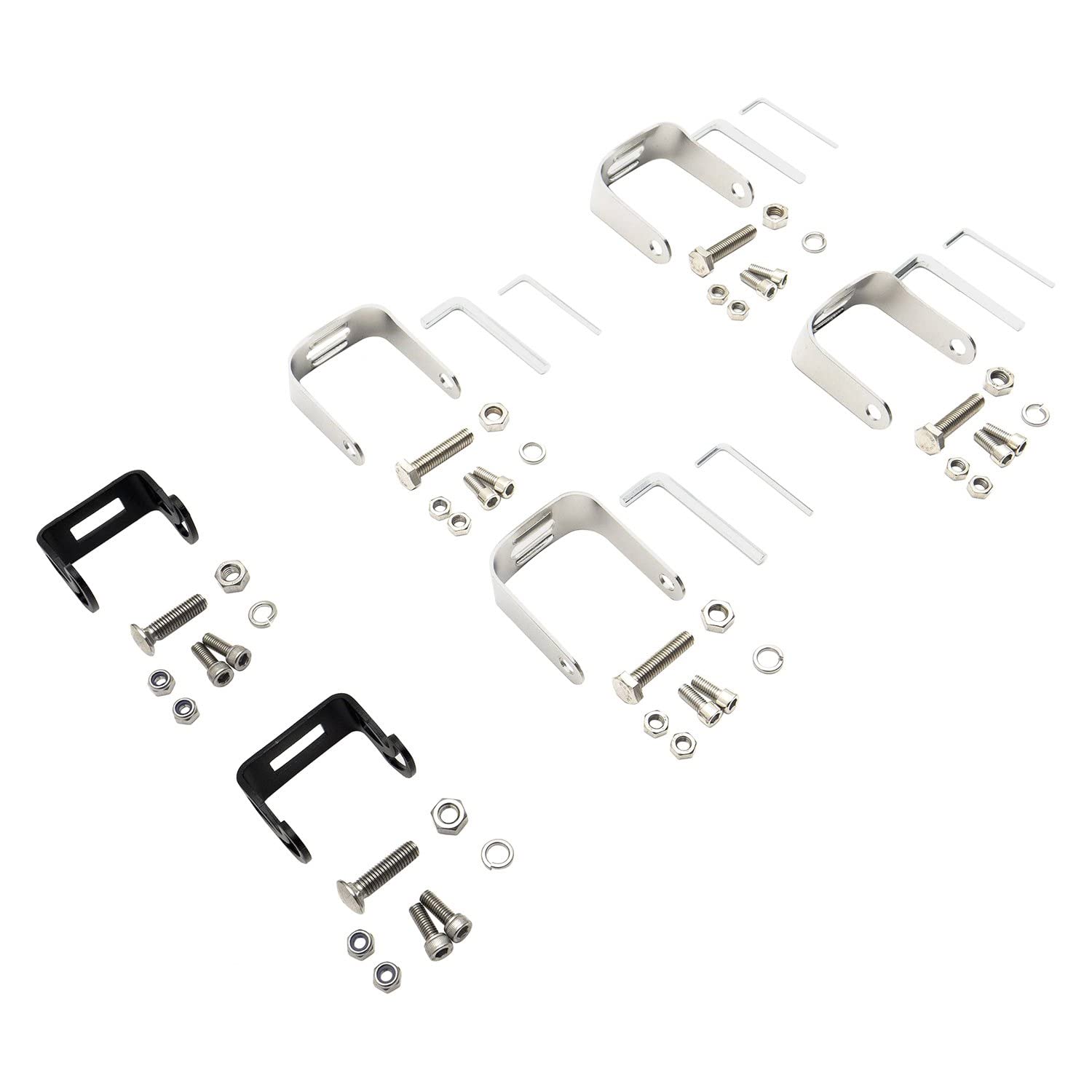 ZROADZ Front Bumper Z325673-KIT Fog LED Kit 2017-2020 Ford F-150 Raptor Black