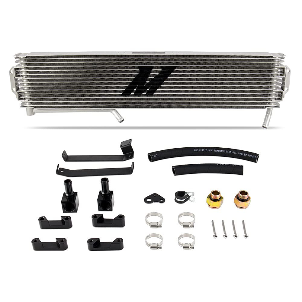 Mishimoto Transmission Cooler MMTC-DMAX-15SL, Compatible With Chevrolet/GMC 6.6L Duramax (LML) 2015-2016