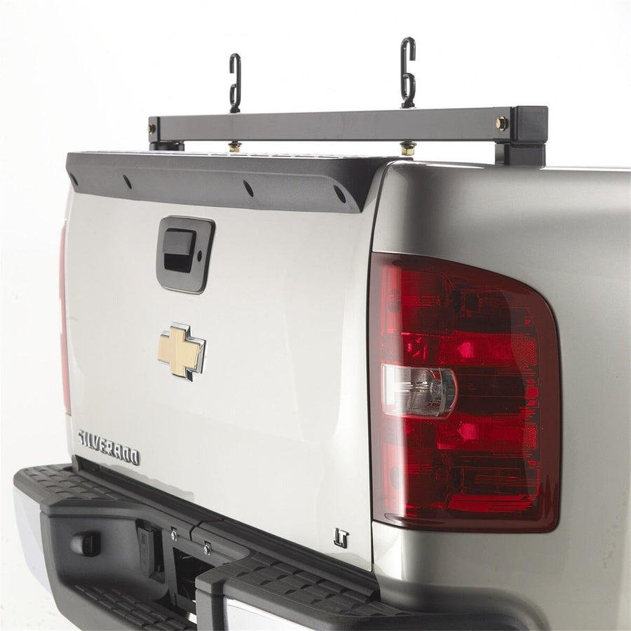 BACKRACK RealTruck Truck Bed Rear Bar | Black, No Drill | 11518 | Fits 2008-2019 Toyota Tundra