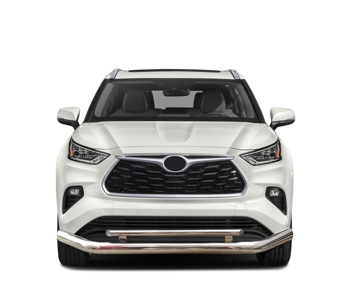 Stainless Double Layer Black Horse Off Road FRONT RUNNER - compatible with 2021-2023 Toyota Highlander - FD-TR21S
