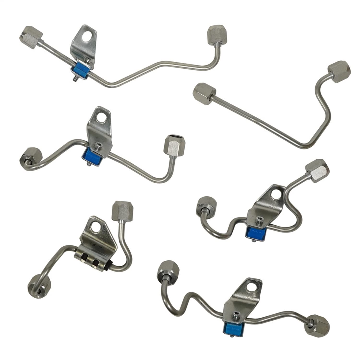 Injector Fuel Line BD Diesel - Assembled - Steel - Zinc Plated - Compatible