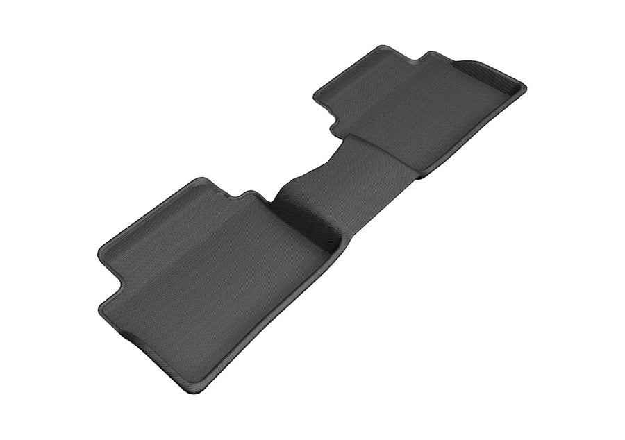 Kagu Floor Mat (Black) 3D MAXpider Custom Fit for 2019-2021 Hyundai Veloster - 2ND Row
