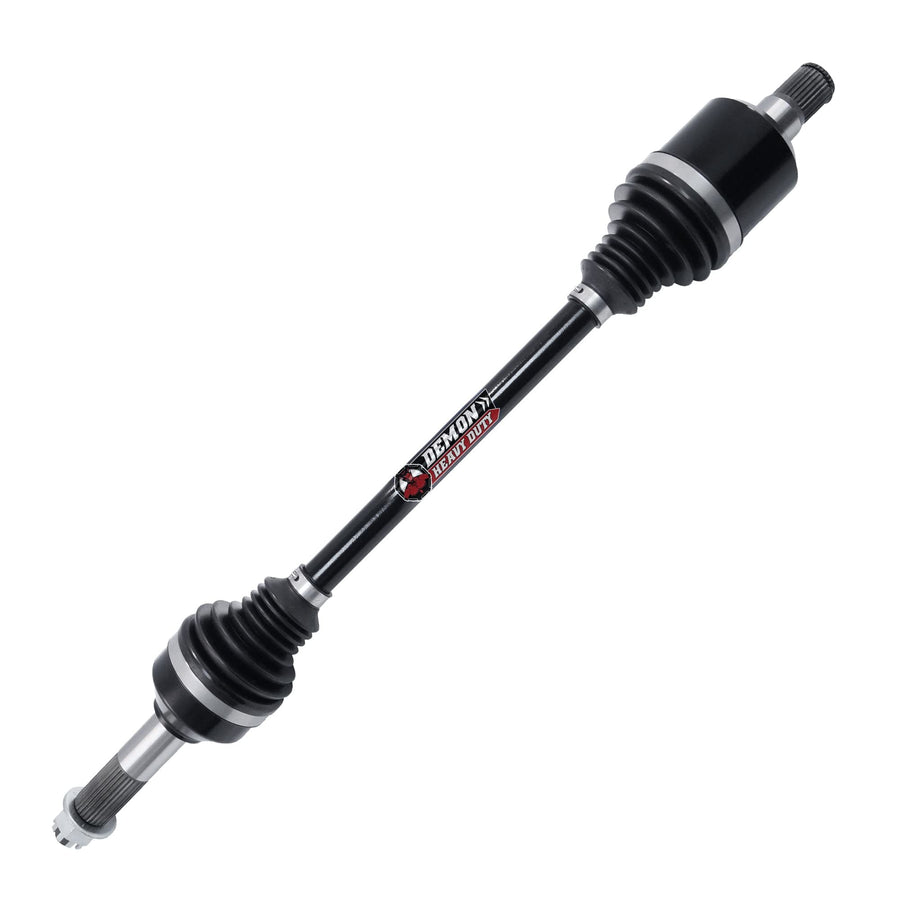 Demon Rear Left Powersports Heavy Duty Axle for (2009-2013) Honda Big Red, in Dual Heat Treated High Strength, Gives Wider Angles OEM: IBJ: 42230-HL1-A01, OBJ+Shaft: 42350-HL1-A01