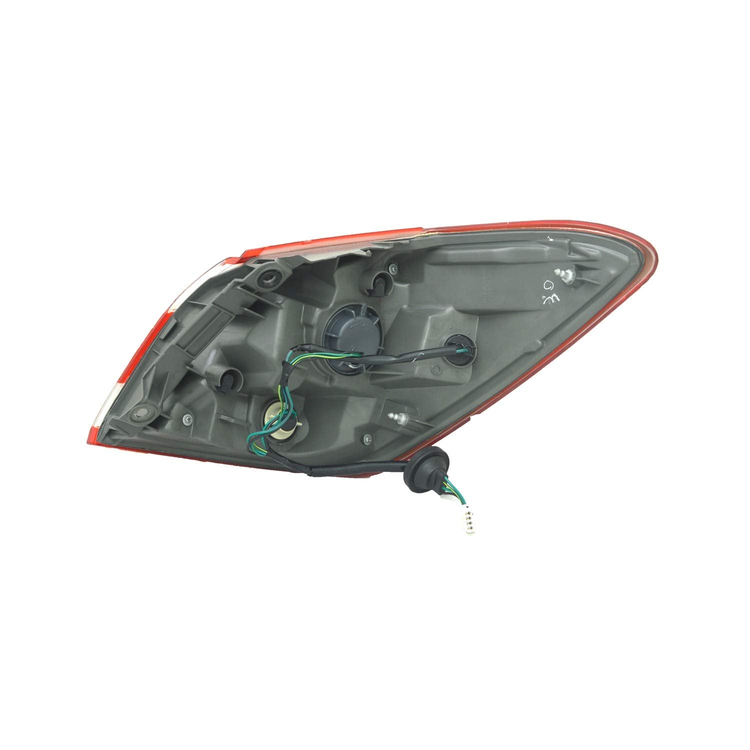 Left TYC Tail Light Assembly Compatible with 2011-2012 Nissan Murano