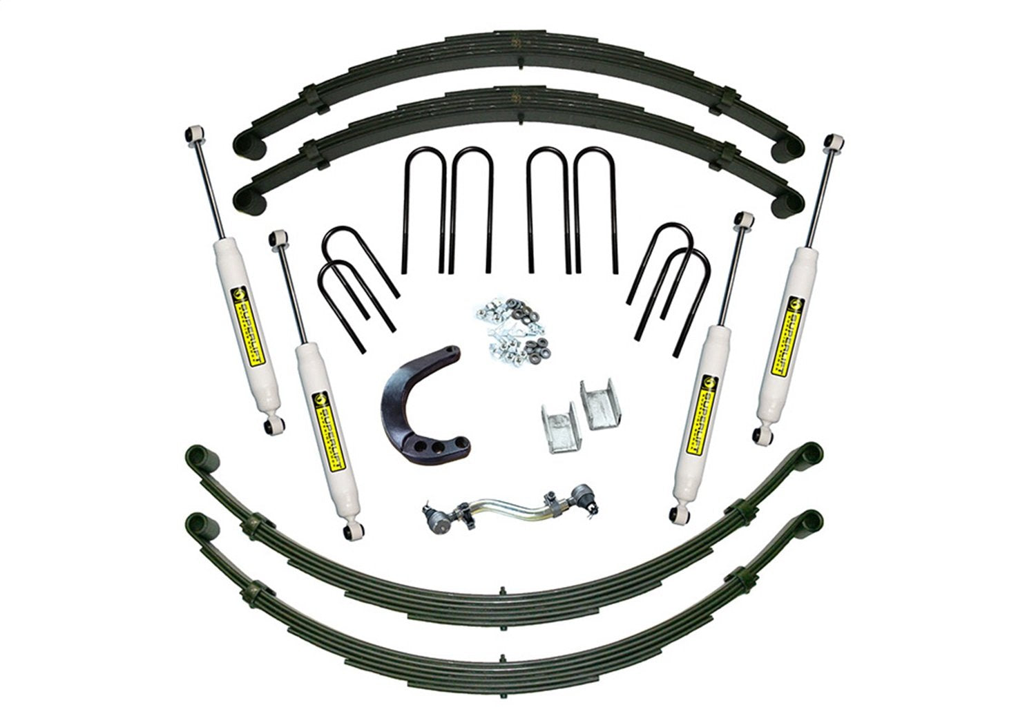 SUPERLIFT RealTruck SUSPENSION 8" Lift Kit for Chevy K20/GMC K25 | Complete Lift Kit with Front & Rear Shadow Series Shocks | K445 | Fits 1973-1991 Chevrolet K20 / GMC K25 4WD (with 52" Rear Springs)