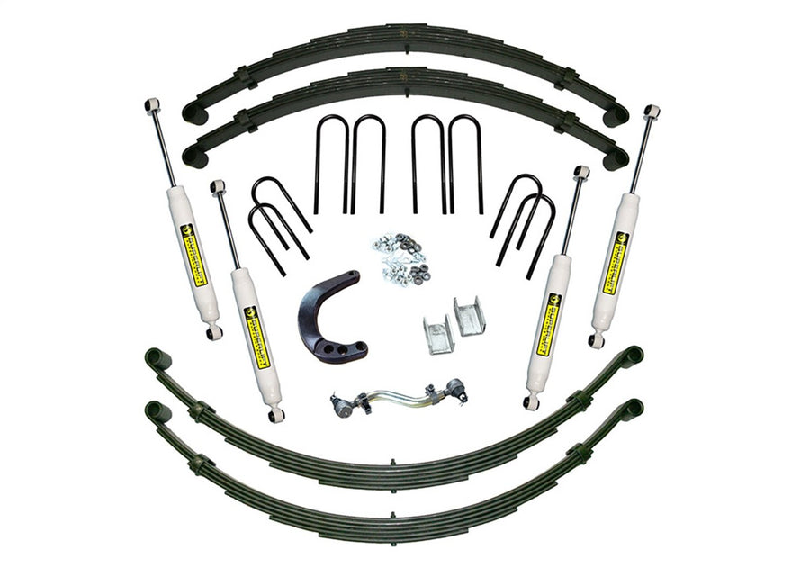 SUPERLIFT RealTruck SUSPENSION 8" Lift Kit for Chevy K20/GMC K25 | Complete Lift Kit with Front & Rear Shadow Series Shocks | K445 | Fits 1973-1991 Chevrolet K20 / GMC K25 4WD (with 52" Rear Springs)