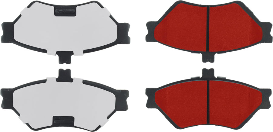 500.06780 Centric 1995-2004 Ford, Lincoln, Mercury Crown Victoria, Grand Marquis, Town Car PQ PRO Disc Brake Pads with Hardware