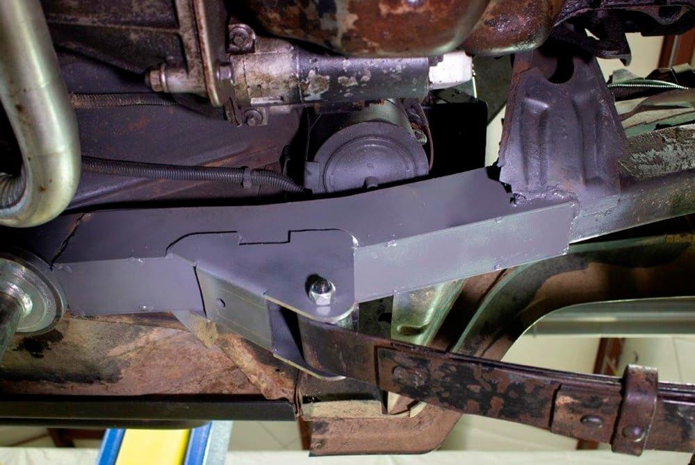 YJ Rear Section of Front Frame, Rust Buster - Left Side Spring Mount