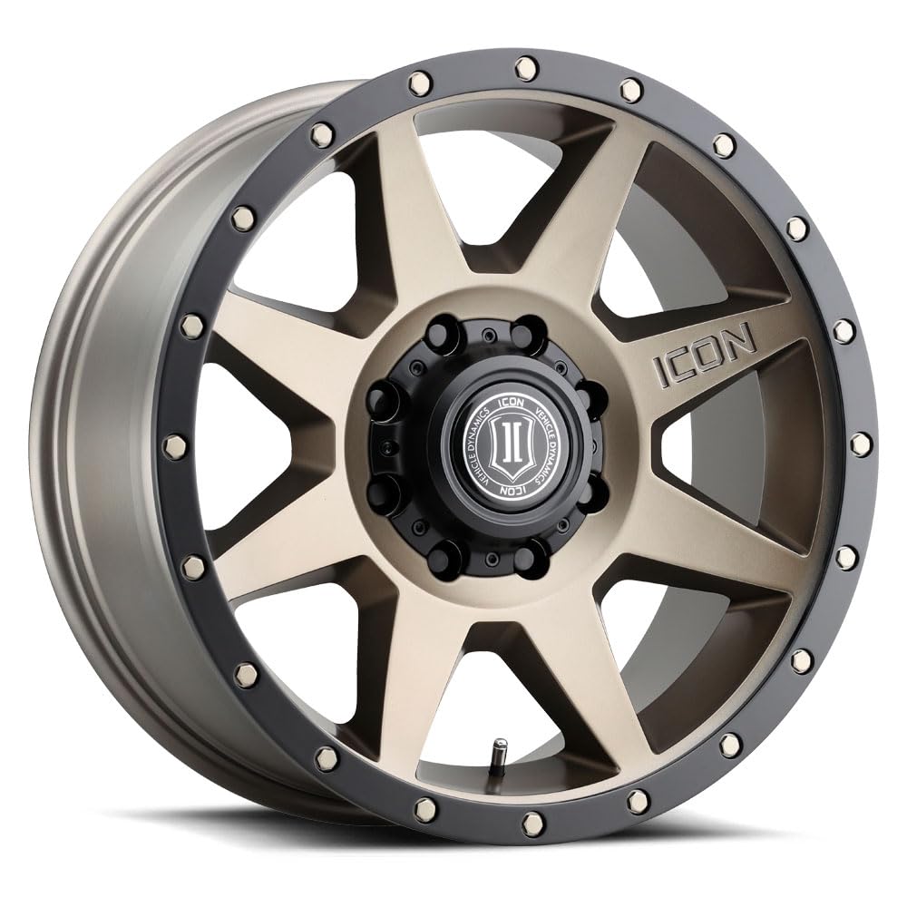 Rebound ICON Alloys, Bronze, 20 x 9/8 x 6.5, 12mm Offset, 5.5" BS, 1820908055BR