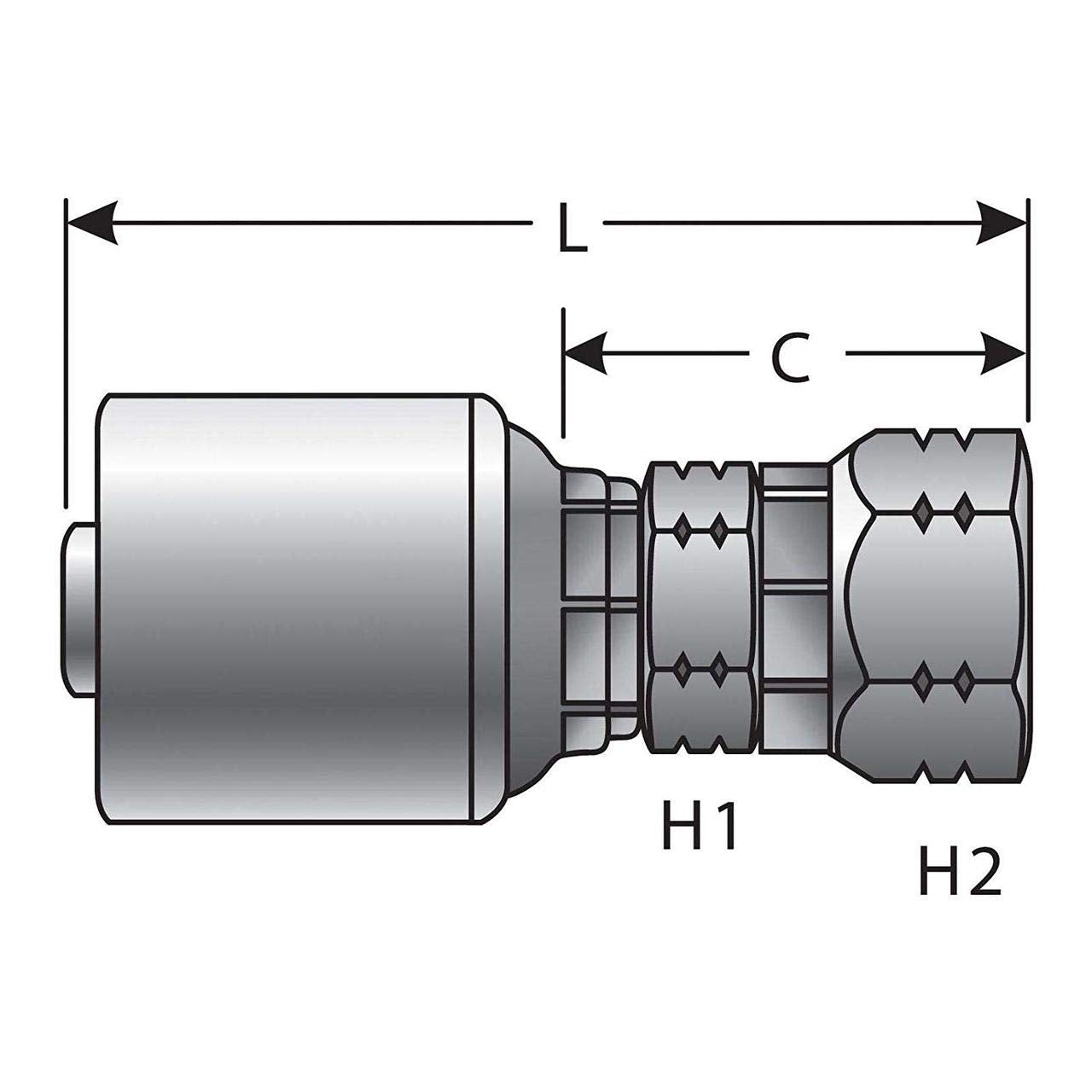 Gates Coupling G25910-1010