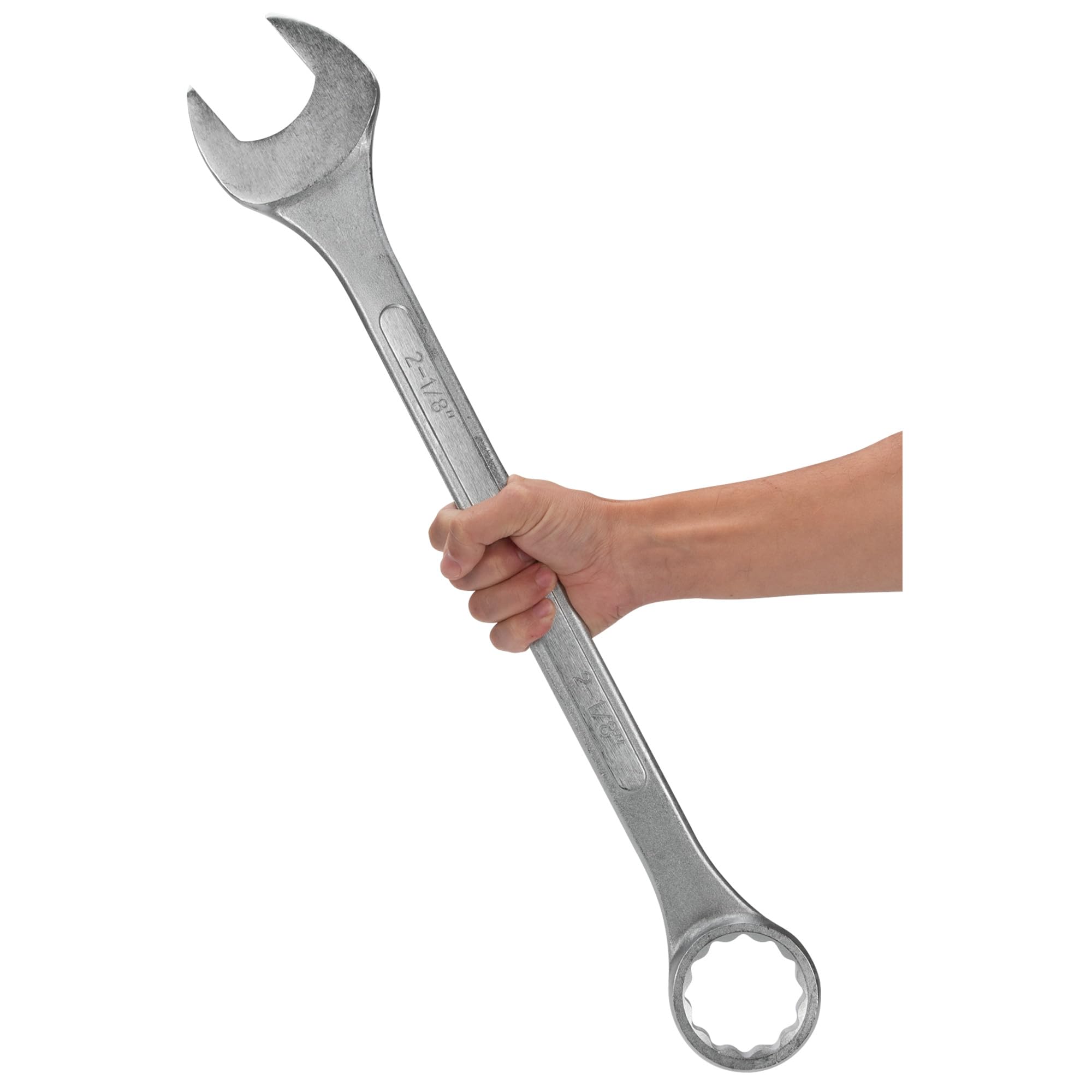 12-Point Combo Wrench Performance Tool W353B with Satin Chrome Finish 2-1/8-Inch Combo Wrench