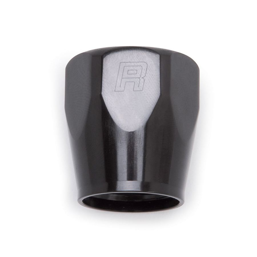 POLISHED HOSE END SOCKET -10 AN & BLK ANODIZED (QTY OF 2)