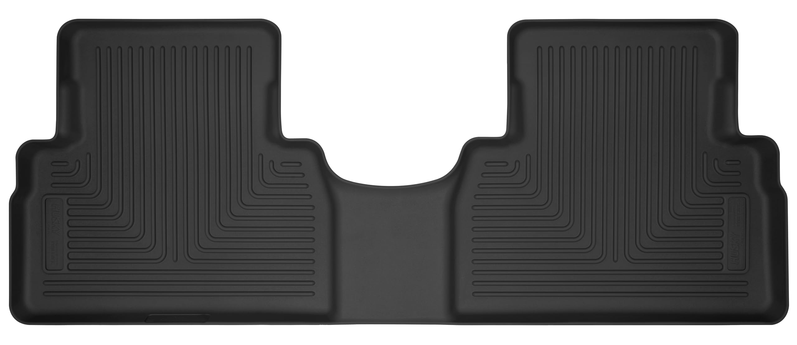 Husky Liners Floor Mats X-act Contour | Fits 2019-2020 Hyundai Santa Fe | 2nd Row, 1-pc Black - 52791