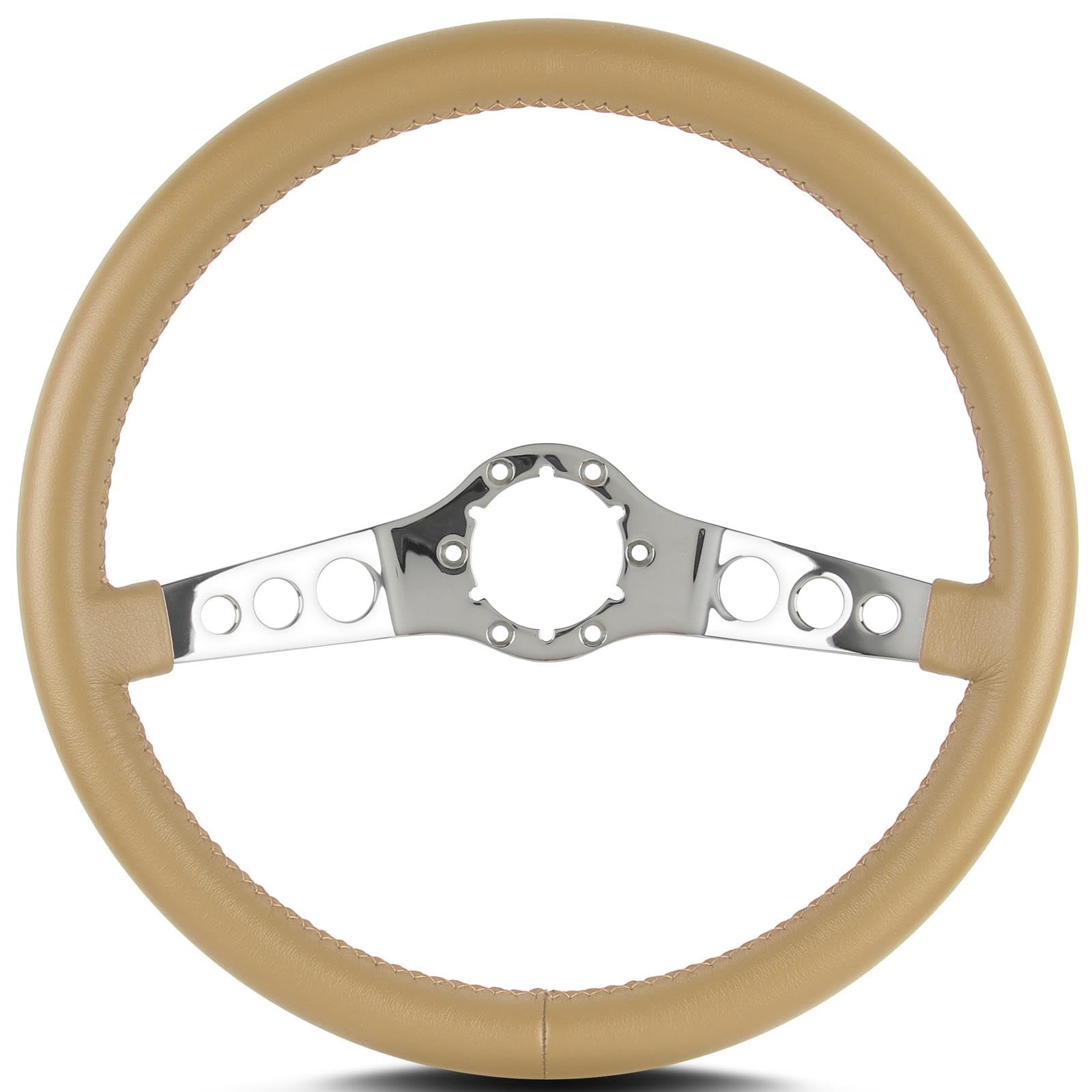 Lecarra 14" Polished Standard Grip Ss 63509 Tan