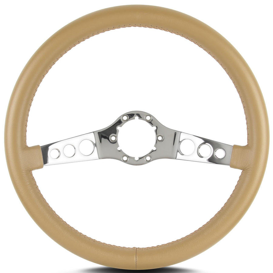 Lecarra 14" Polished Standard Grip Ss 63509 Tan