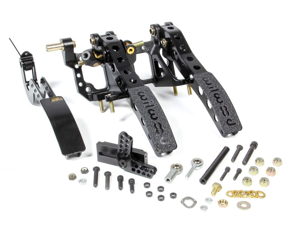 340-12411 Wilwood Pedal Assembly (Floor Mount w/Throttle Pedal & Link)